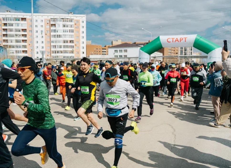 Зелёный марафон Сбера в Якутске собрал больше 1500 участников